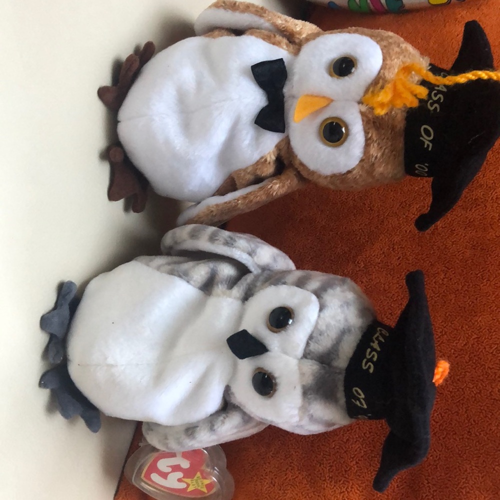 TY Beanie Owls Graduates